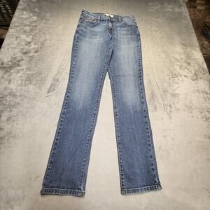 Levis Jeans Womens 6 Blue Skinny Mid Rise Medium Wash Stretch 5-Pocket